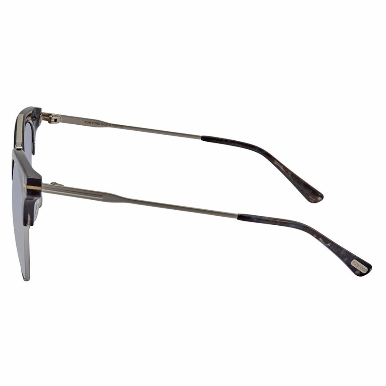 Tom Ford Silver Mirror Cat Eye Ladies Sunglasses