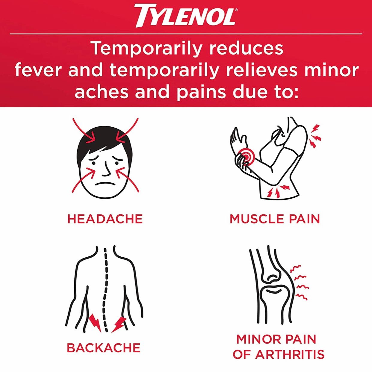 Tylenol Extra Strength Rapid Release Gels with Acetaminophen