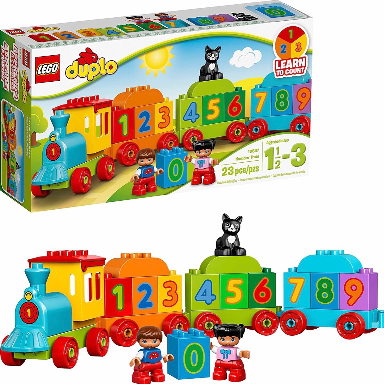 Đồ chơi cho bé LEGO DUPLO My First Number Train