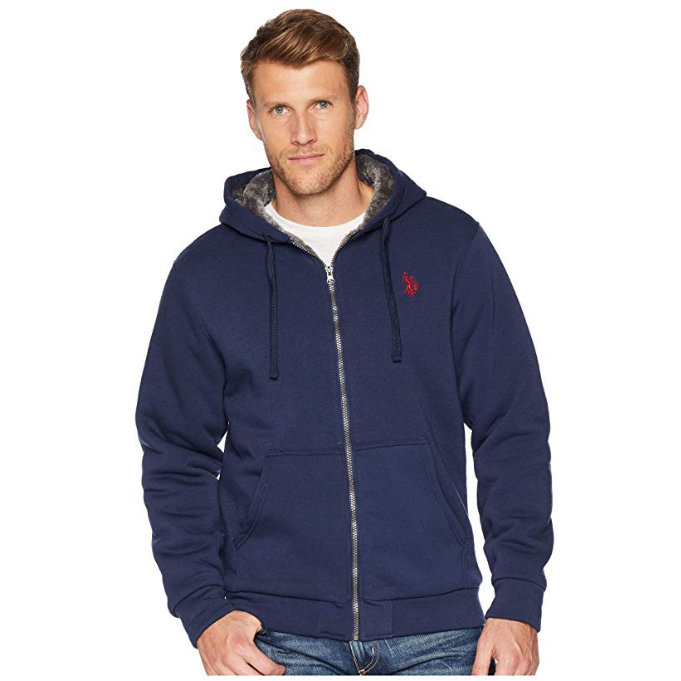 Áo khoác nam U.S. POLO ASSN. Solid Lined Fleece