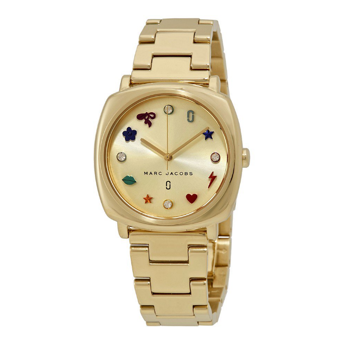 Đồng hồ nữ Marc Jacobs Mandy Gold Tone Dial Ladies Watch