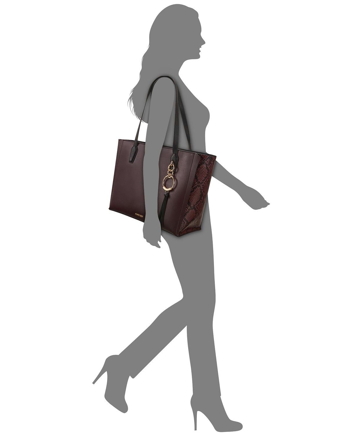 Túi nữ Nine West Ring Leader Colorblock Tote