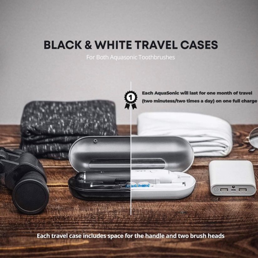 Máy đánh răng AquaSonic DUO Dual Handle Ultra Whitening