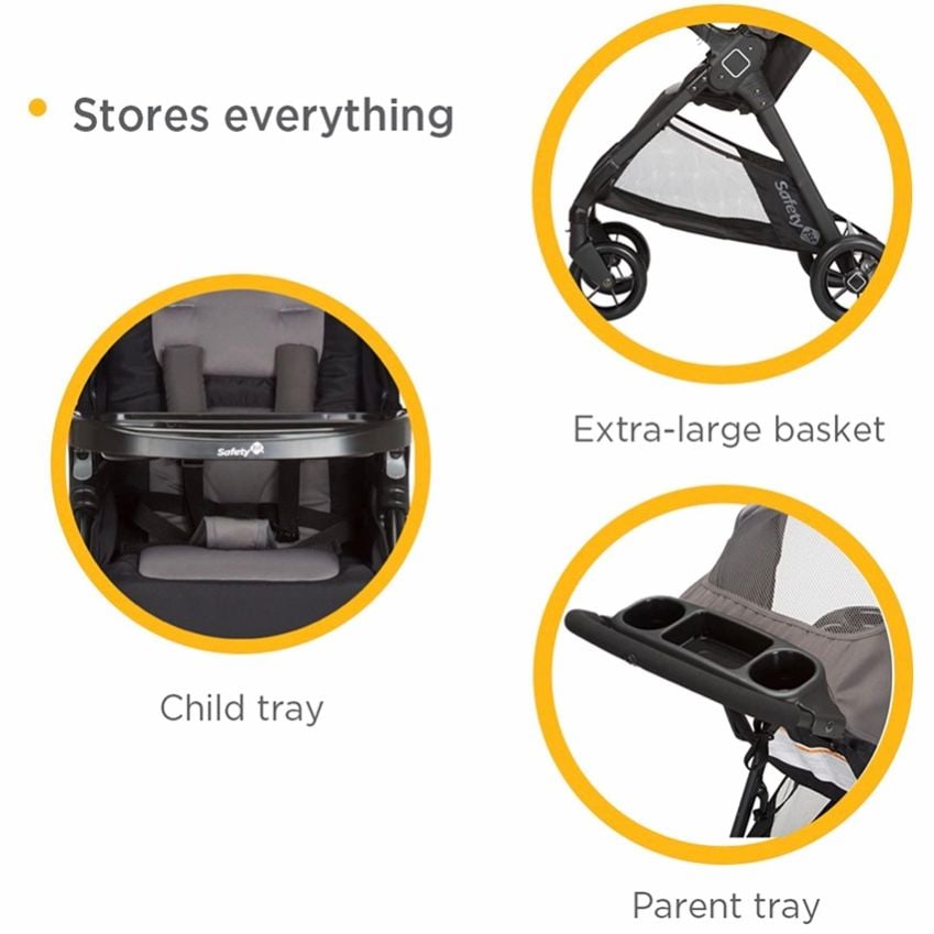 Xe đẩy Safety 1st Smooth Ride Travel System Stroller