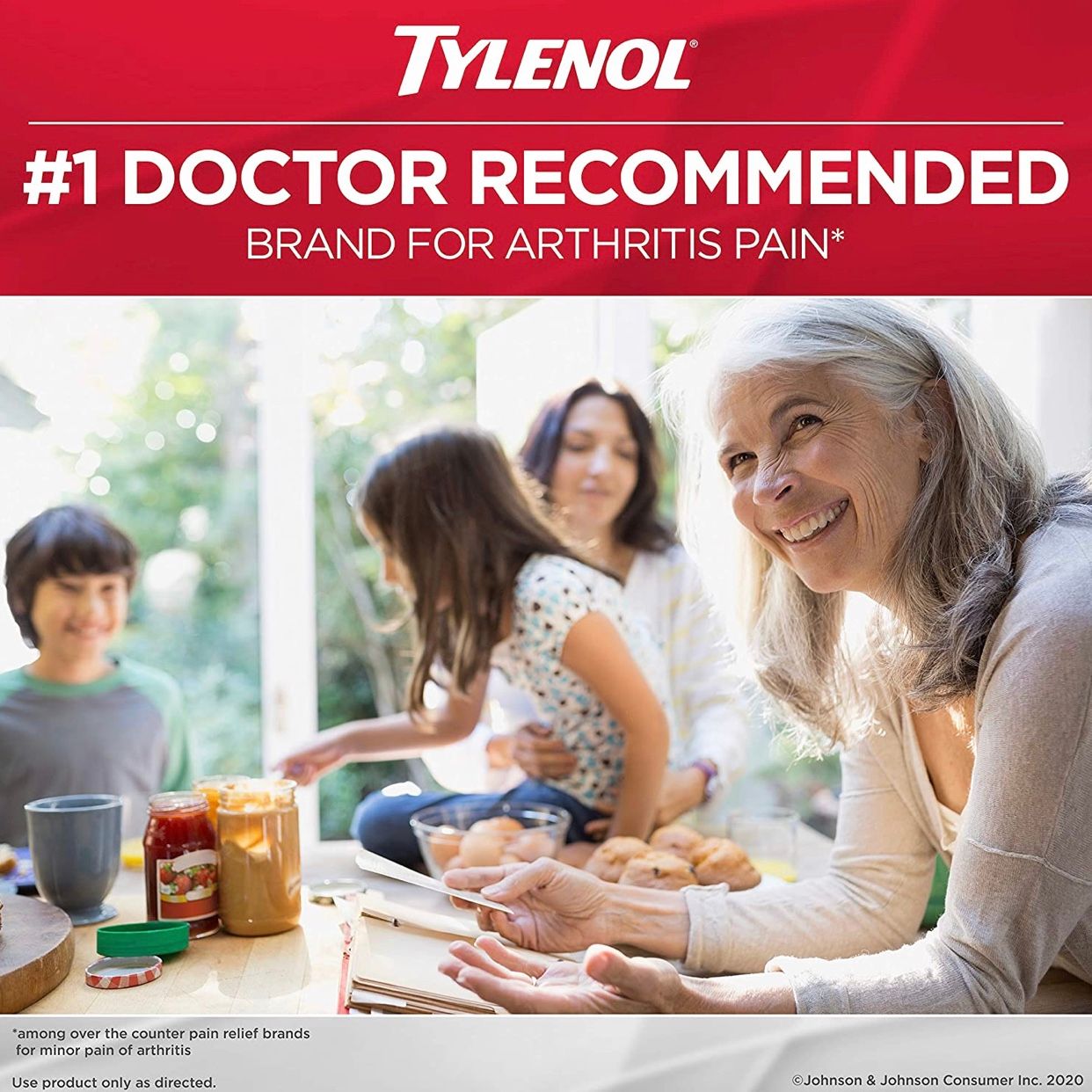 Tylenol Extra Strength Caplets with 500 mg Acetaminophen