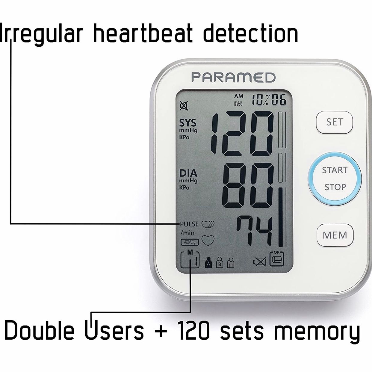 Máy đo huyết áp Blood Pressure Monitor by Paramed