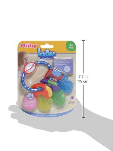 Đồ chơi cho bé từ 3 tháng Nuby Ice Gel Teether Keys