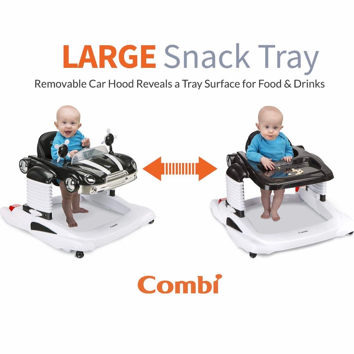 Xe đẩy cho bé Combi Baby Walker and Interactive Mobile