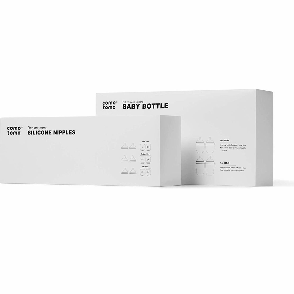 Bình sữa cho bé Comotomo Baby Bottle Bundle