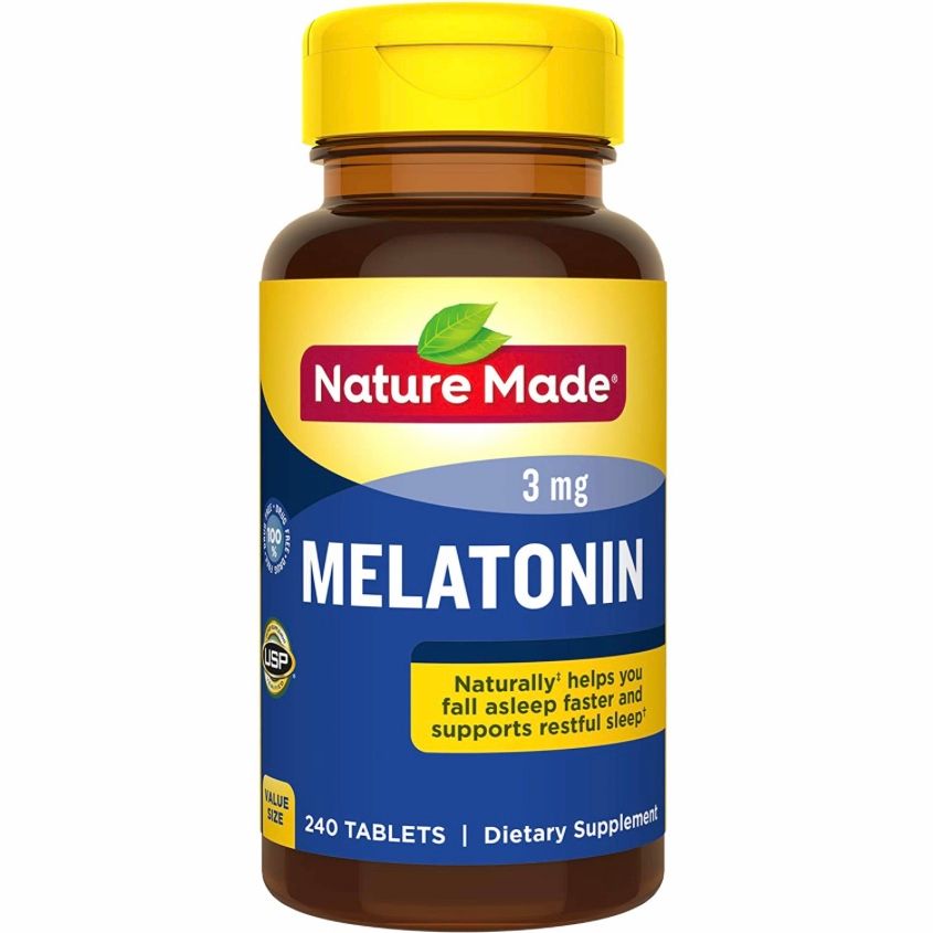 Viên nén hỗ trợ ngủ ngon Nature Made Melatonin Tablets