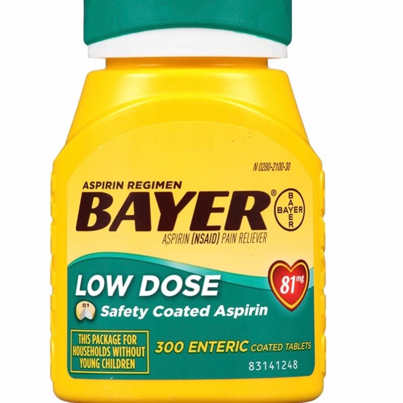 Viên nén giảm đau Aspirin Regimen Bayer Enteric Coated Tablets