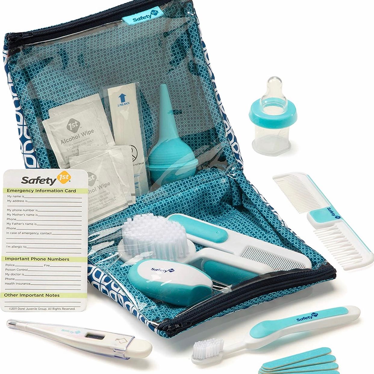 Safety 1st Deluxe 25-Piece Baby Healthcare and Grooming Kit