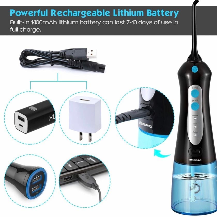 Máy tăm nước Mospro Water Flosser Professional Cordless