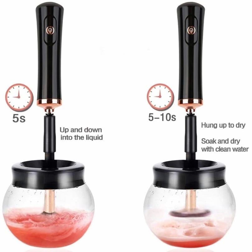 Bộ dụng cụ vệ sinh cọ trang điểm Ricris Premium Makeup Brush