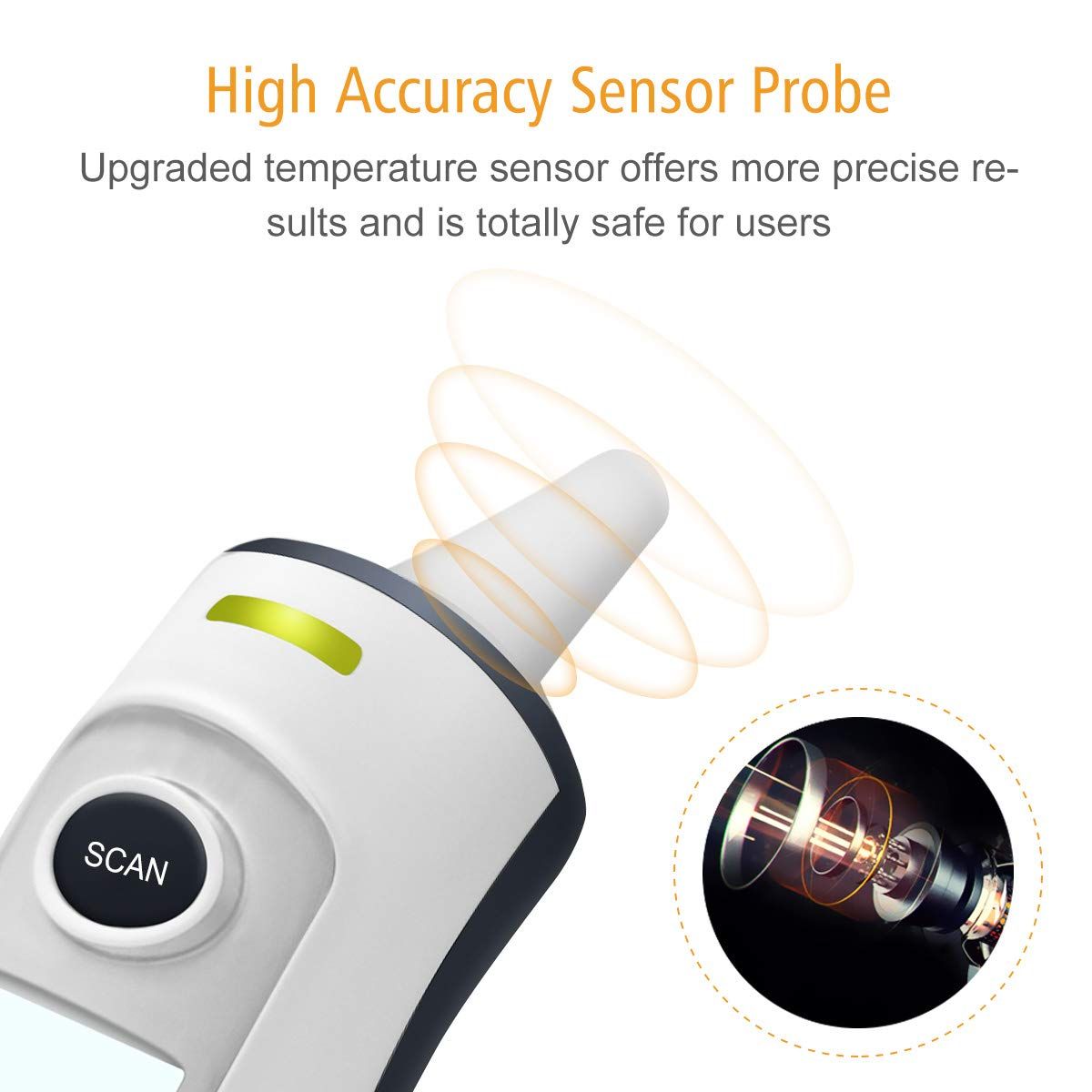 Nhiệt kế Vigorun Medical Forehead and Ear Thermometer