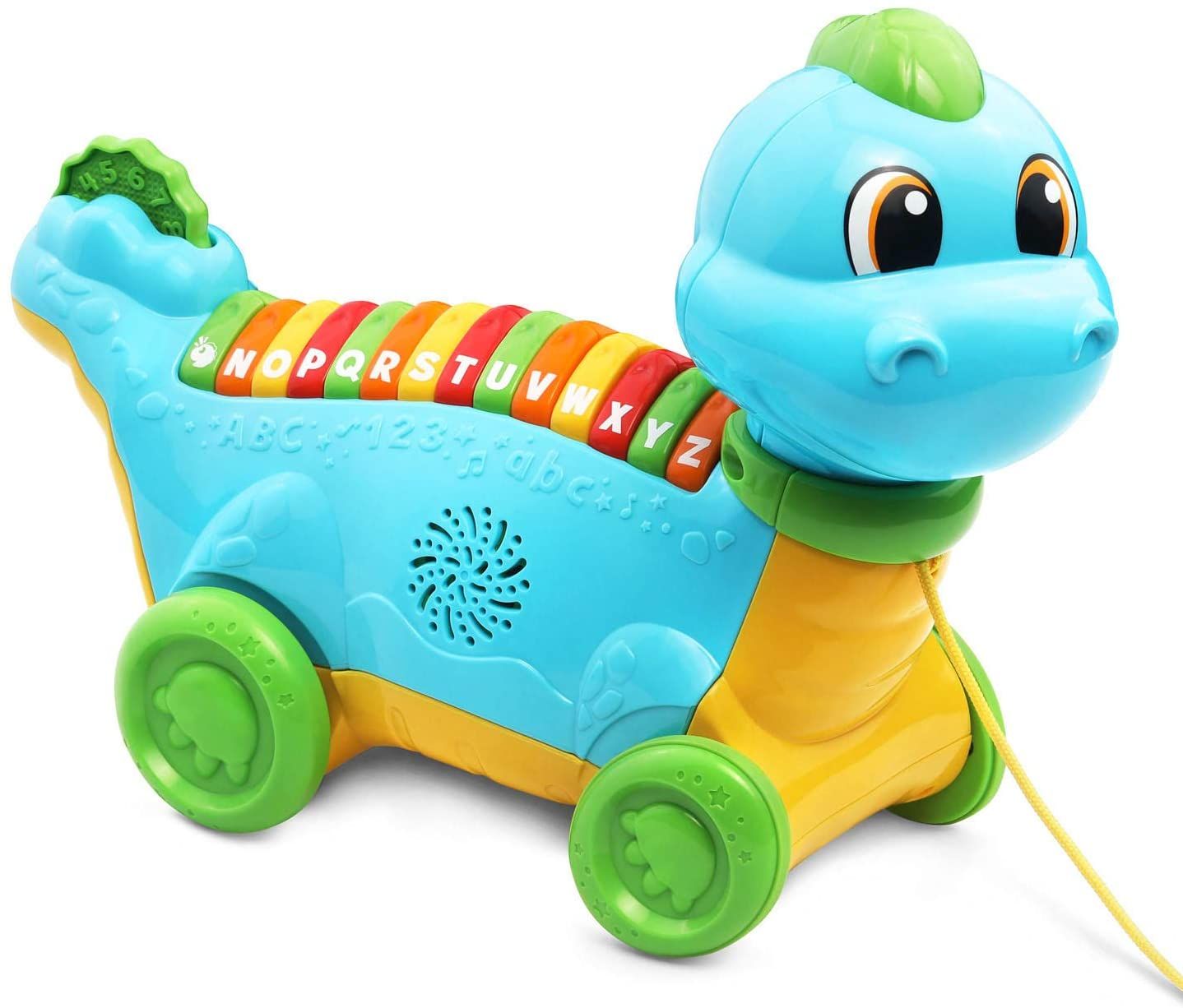 Đàn chữ cái ABC LeapFrog Lettersaurus Alphabet Pull Toy, Teal
