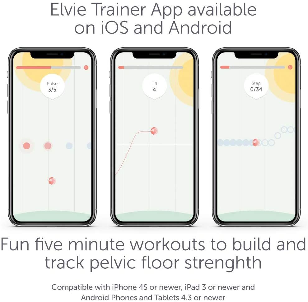 Elvie Trainer Exerciser To Strengthen and Tone Pelvic Floor Muscles