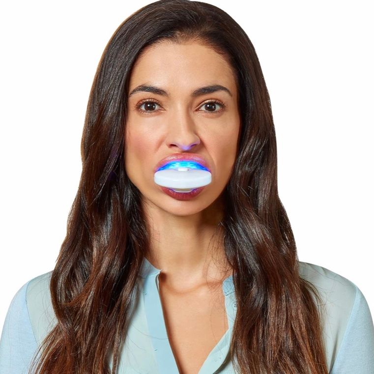 Máy làm trắng răng AuraGlow Teeth Whitening Kit LED Light