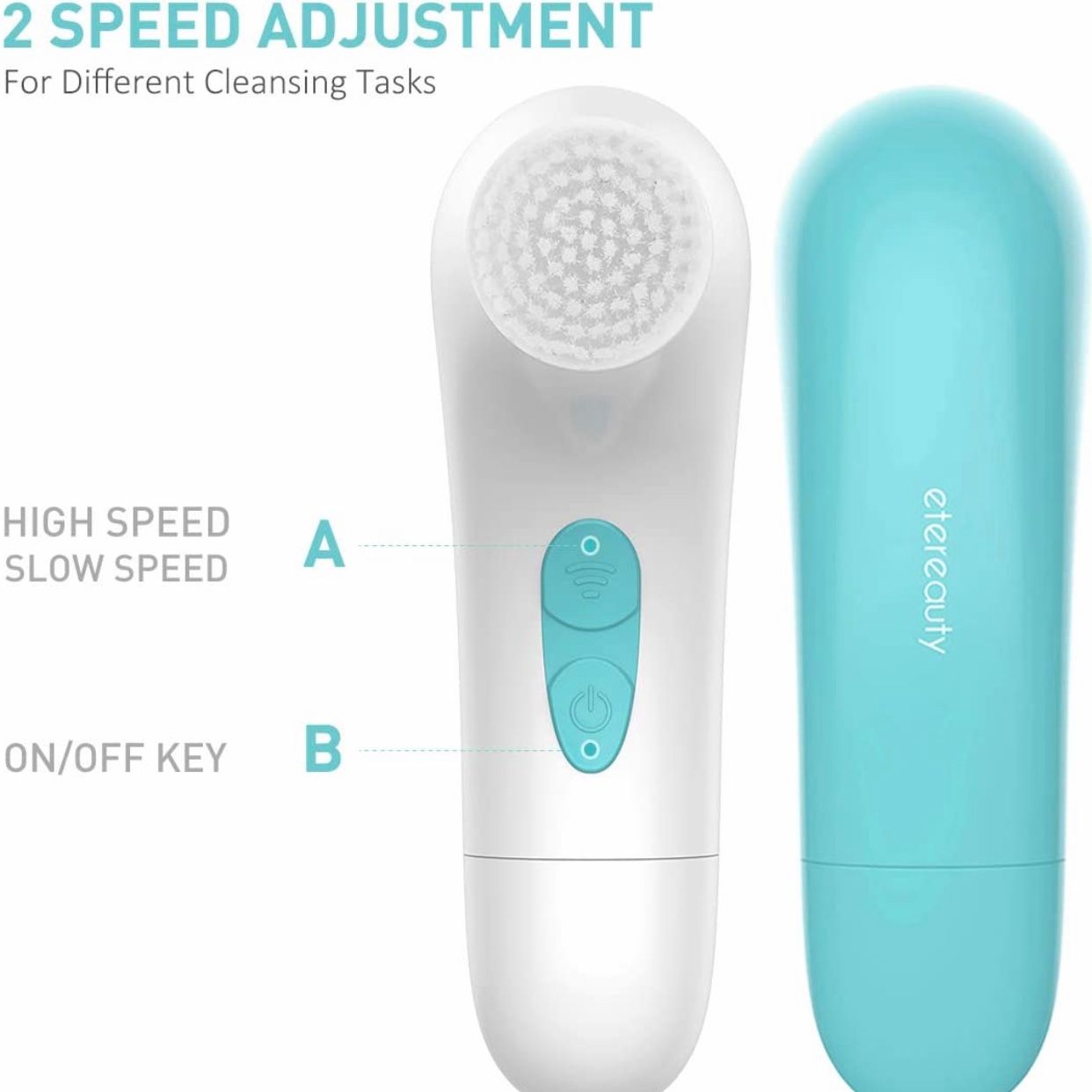 Máy rửa mặt ETEREAUTY Facial Cleansing Brush