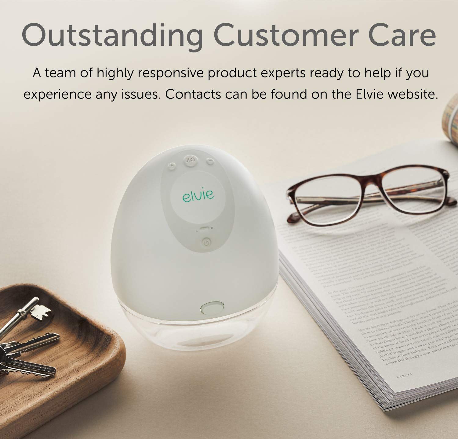 Máy hút sữa Elvie Pump Double Silent Wearable Breast Pump with App