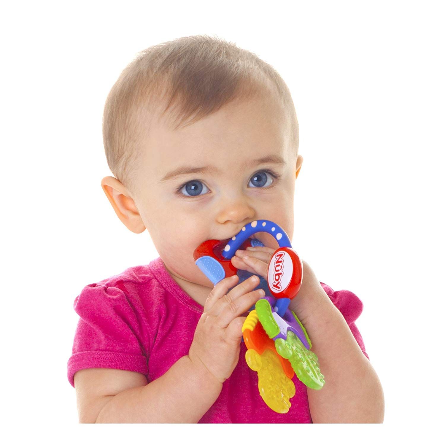Đồ chơi cho bé từ 3 tháng Nuby Ice Gel Teether Keys