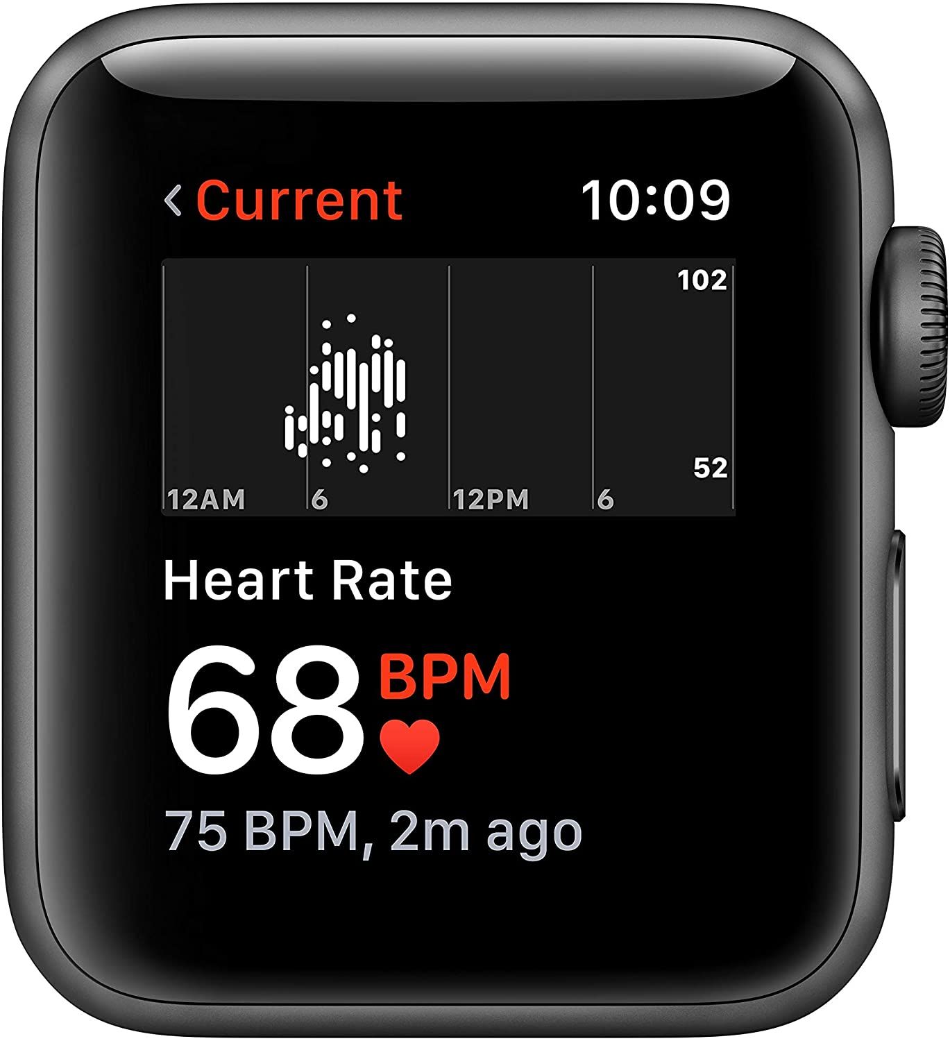 Đồng hồ thông minh Apple Watch Series 3 (GPS, 42mm) Space Gray