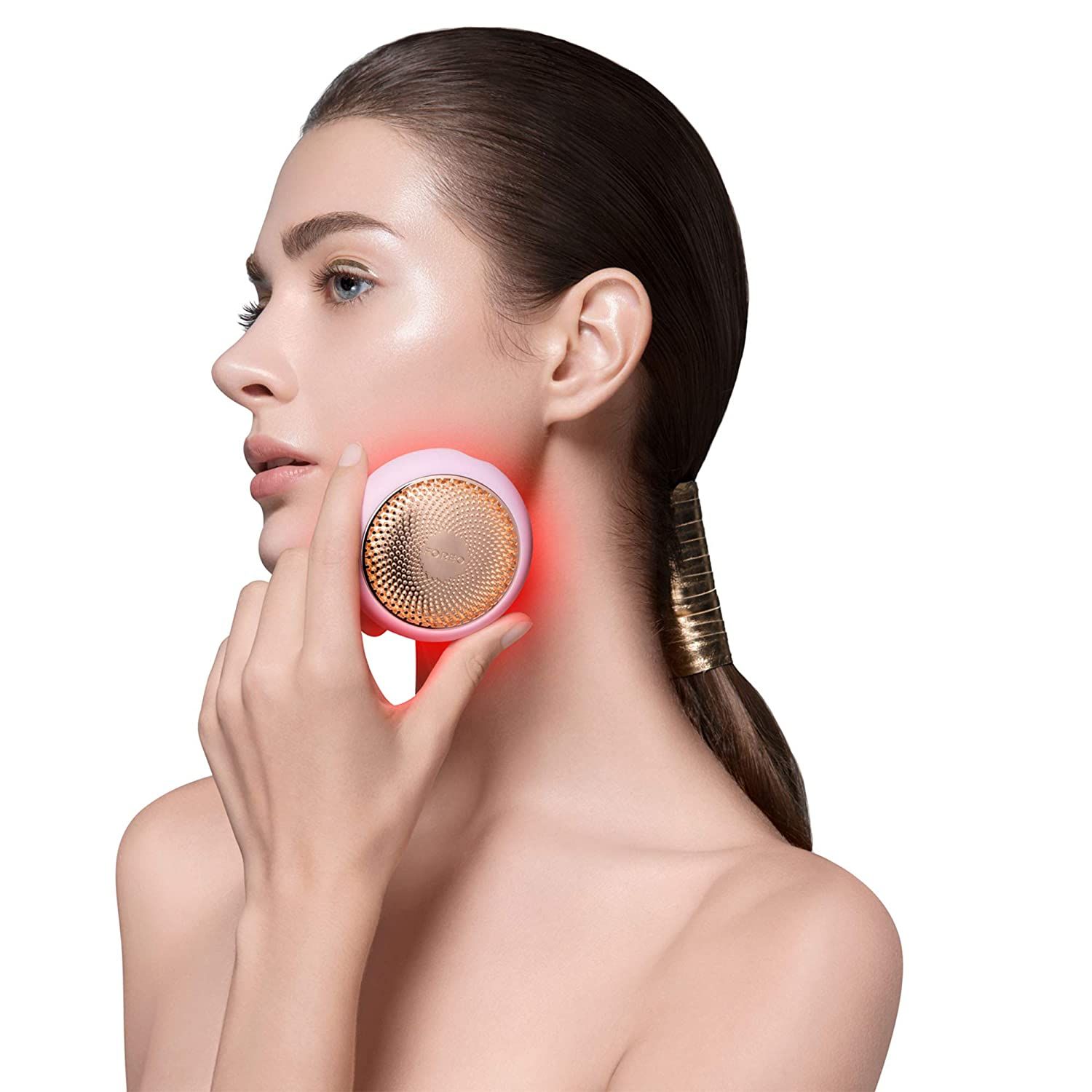 Máy đắp mặt nạ FOREO UFO 2 Power Mask & Light Therapy Device, Pearl Pink