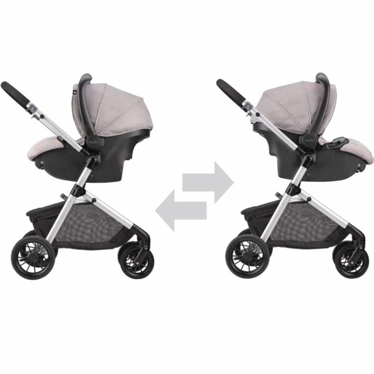 Xe đẩy Evenflo Pivot Modular Travel System