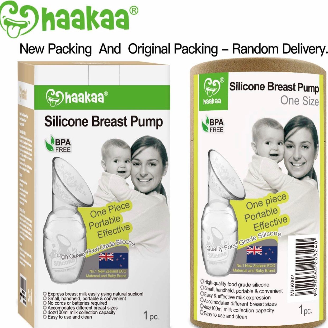 Dụng cụ vắt sữa bằng tay Haakaa Manual Breast Pump