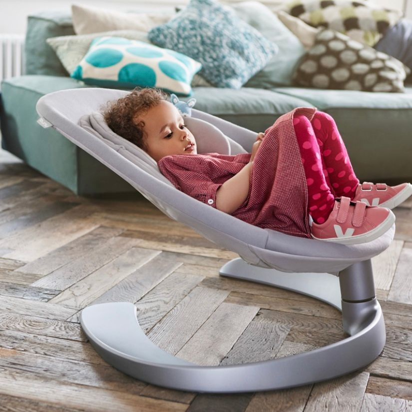 Nôi Nuna Leaf Grow Lounger Swing - Blush