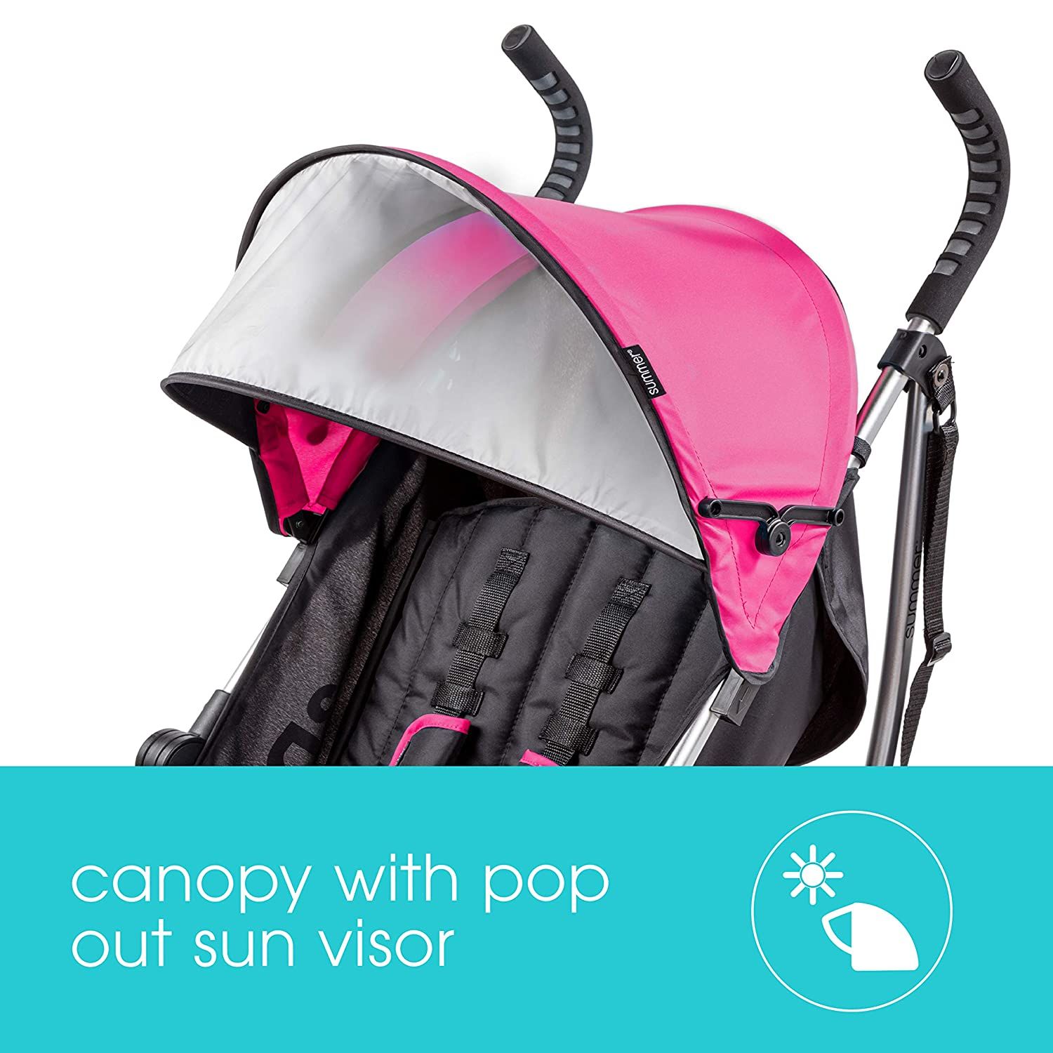 Xe đẩy Summer 3Dlite Convenience Stroller, Pink