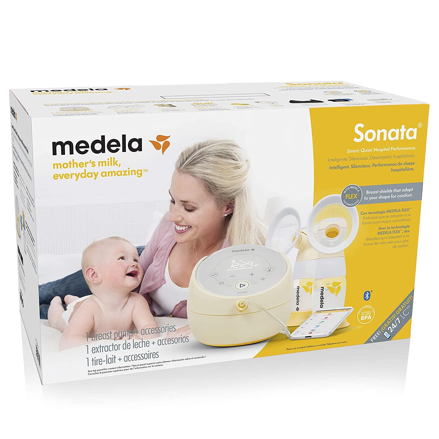 Máy hút sữa Medela Sonata Smart Breast Pump, Hospital Performance Double Electric Breastpump