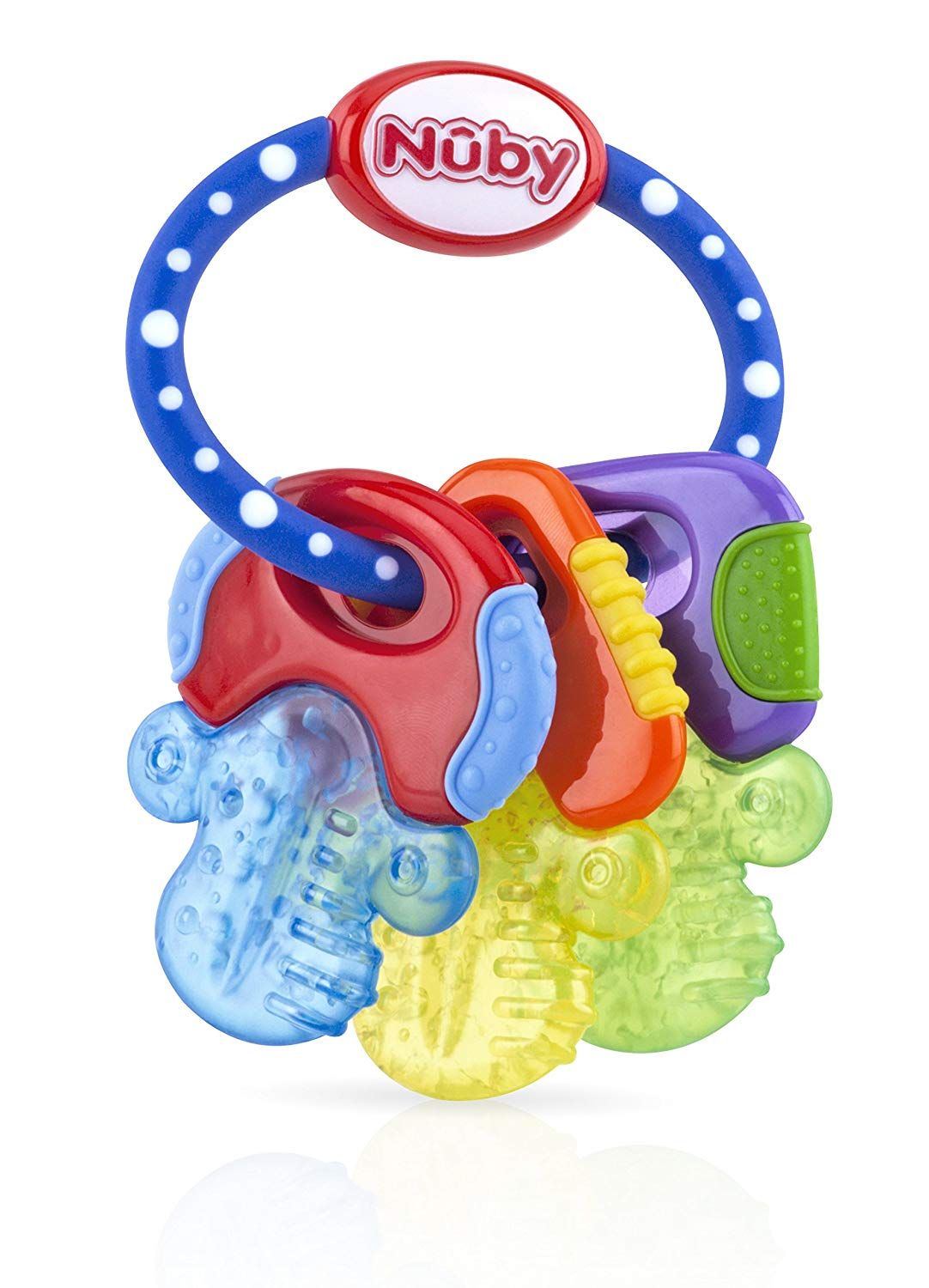 Đồ chơi cho bé từ 3 tháng Nuby Ice Gel Teether Keys