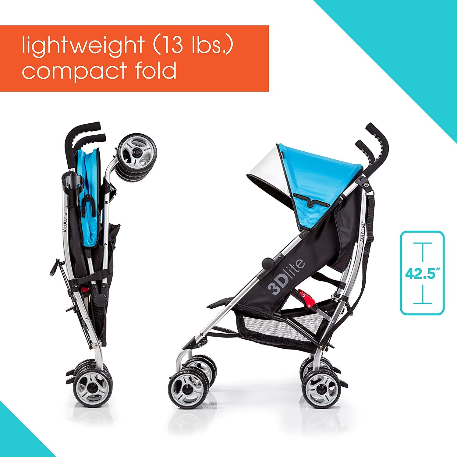 Xe đẩy Summer 3Dlite Convenience Stroller