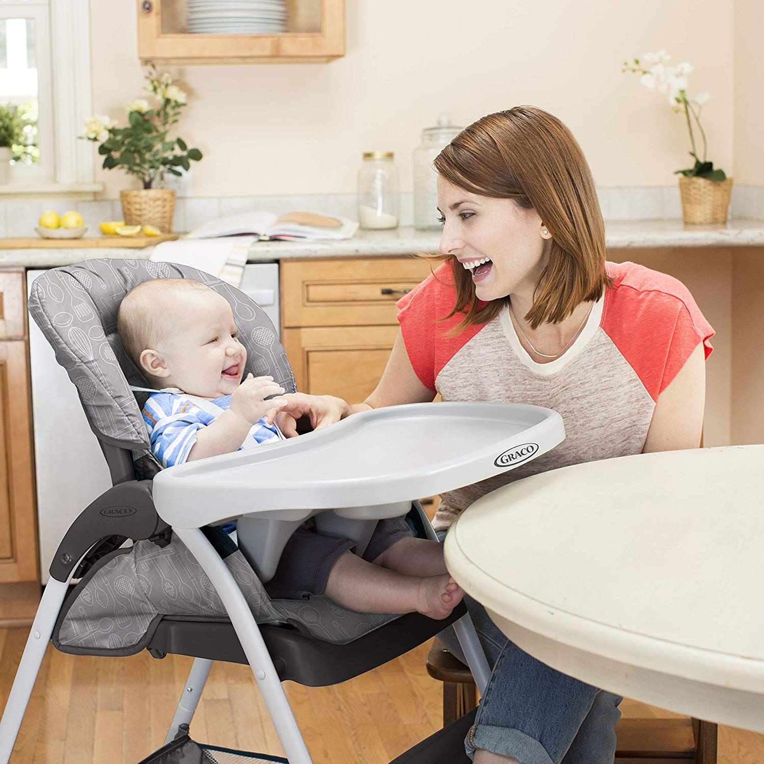Ghế ăn dặm Graco Slim Snacker High Chair