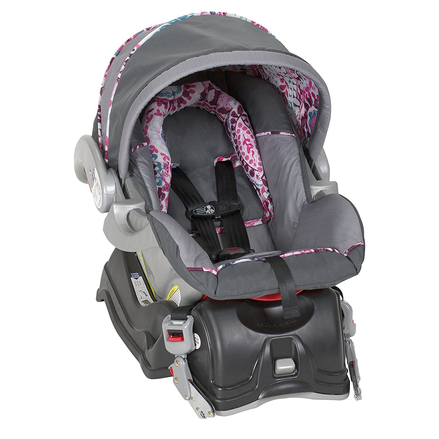 Xe đẩy kèm Carseat Baby Trend EZ Ride 5 Travel System, Paisley