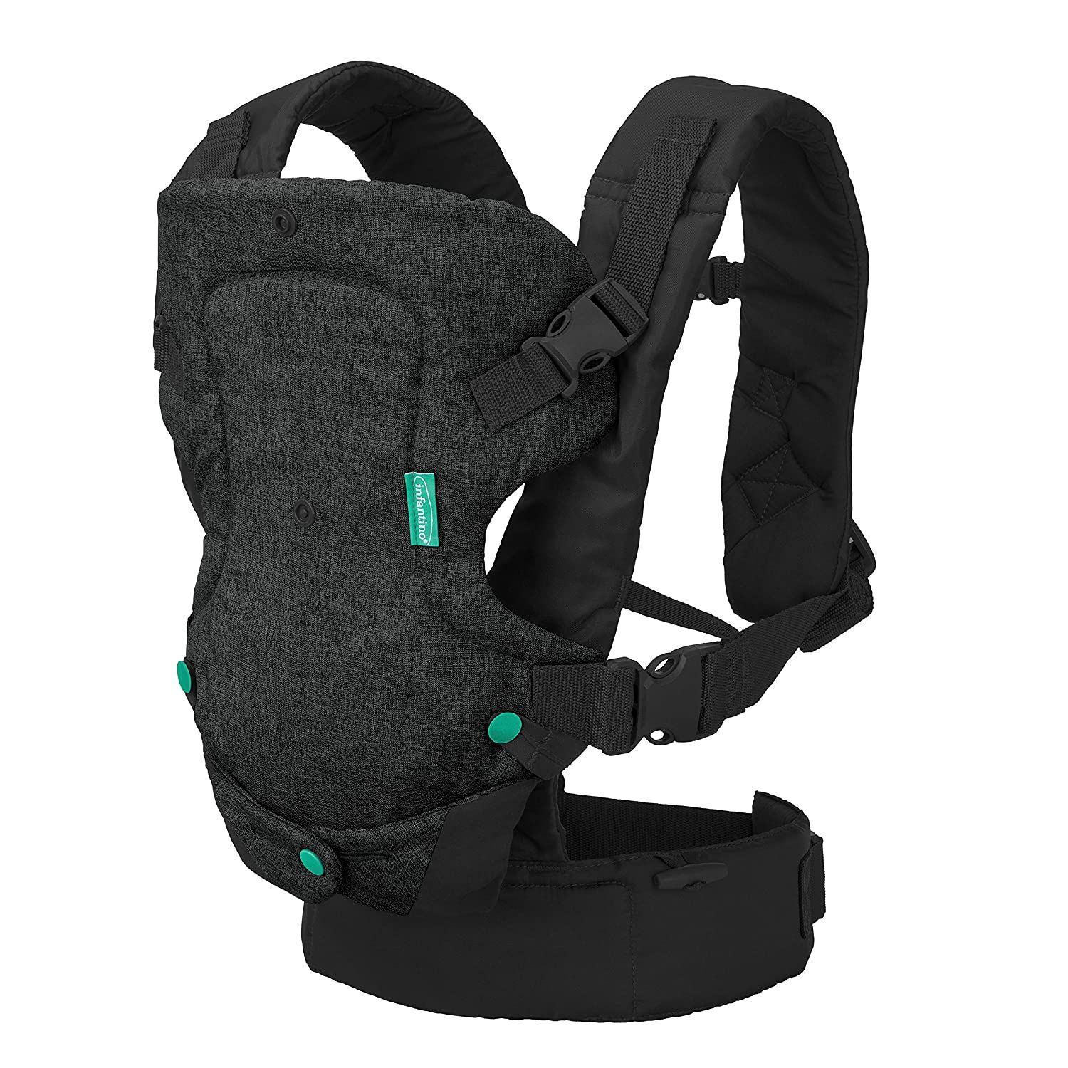 Địu Infantino Flip 4-in-1 Convertible Carrier - Black