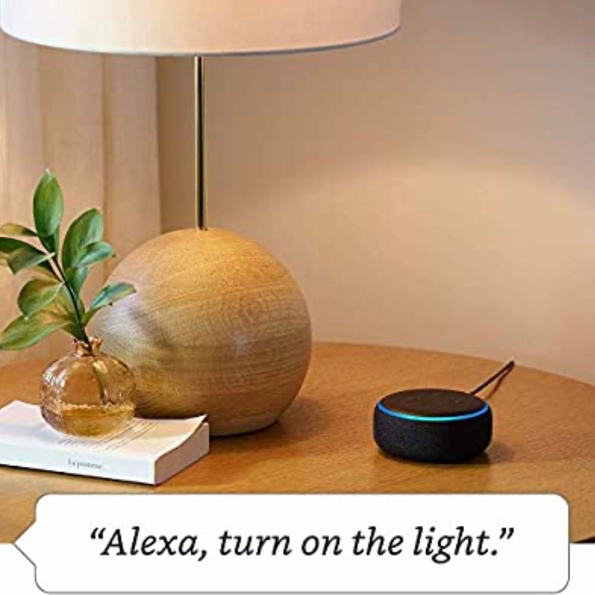 Loa thông minh Smart speaker with Alexa Heather Gray