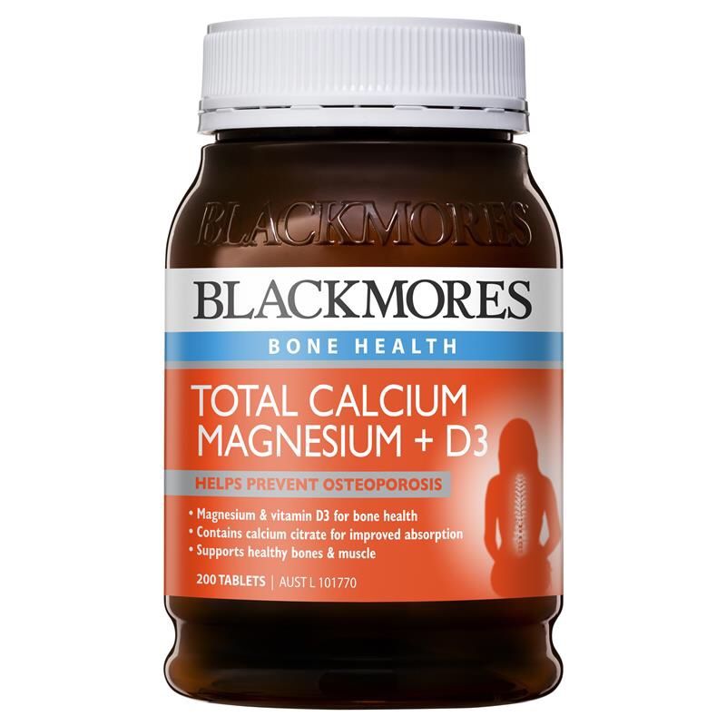 Blackmores Total Calcium Magnesium + D3