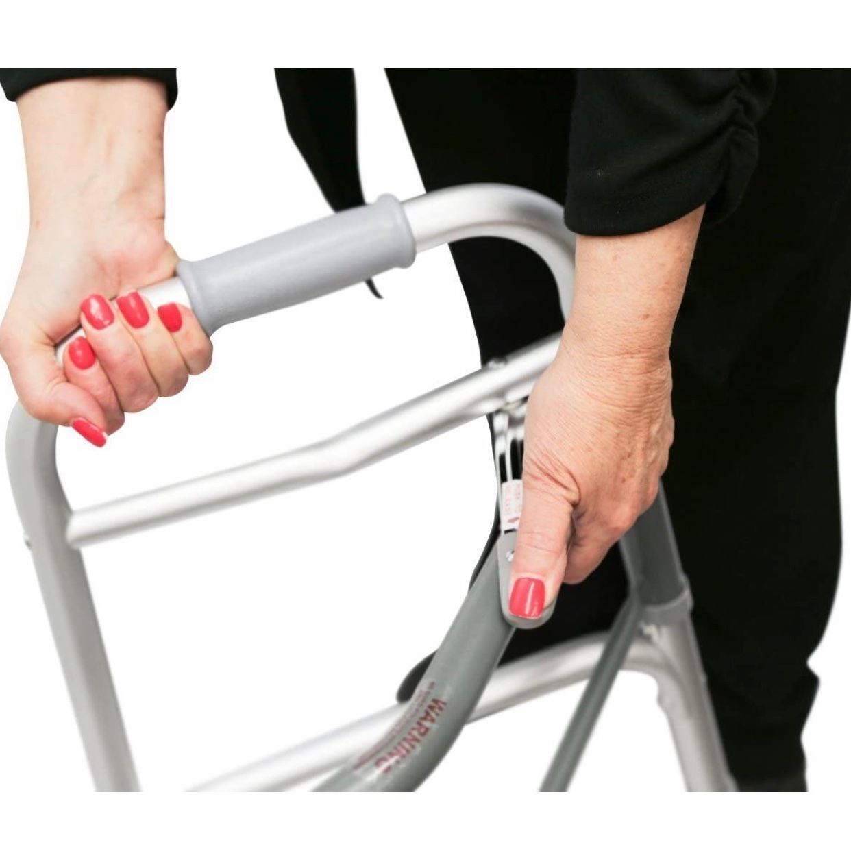 Xe lăn Healthline Walker Folding Deluxe 2 Button