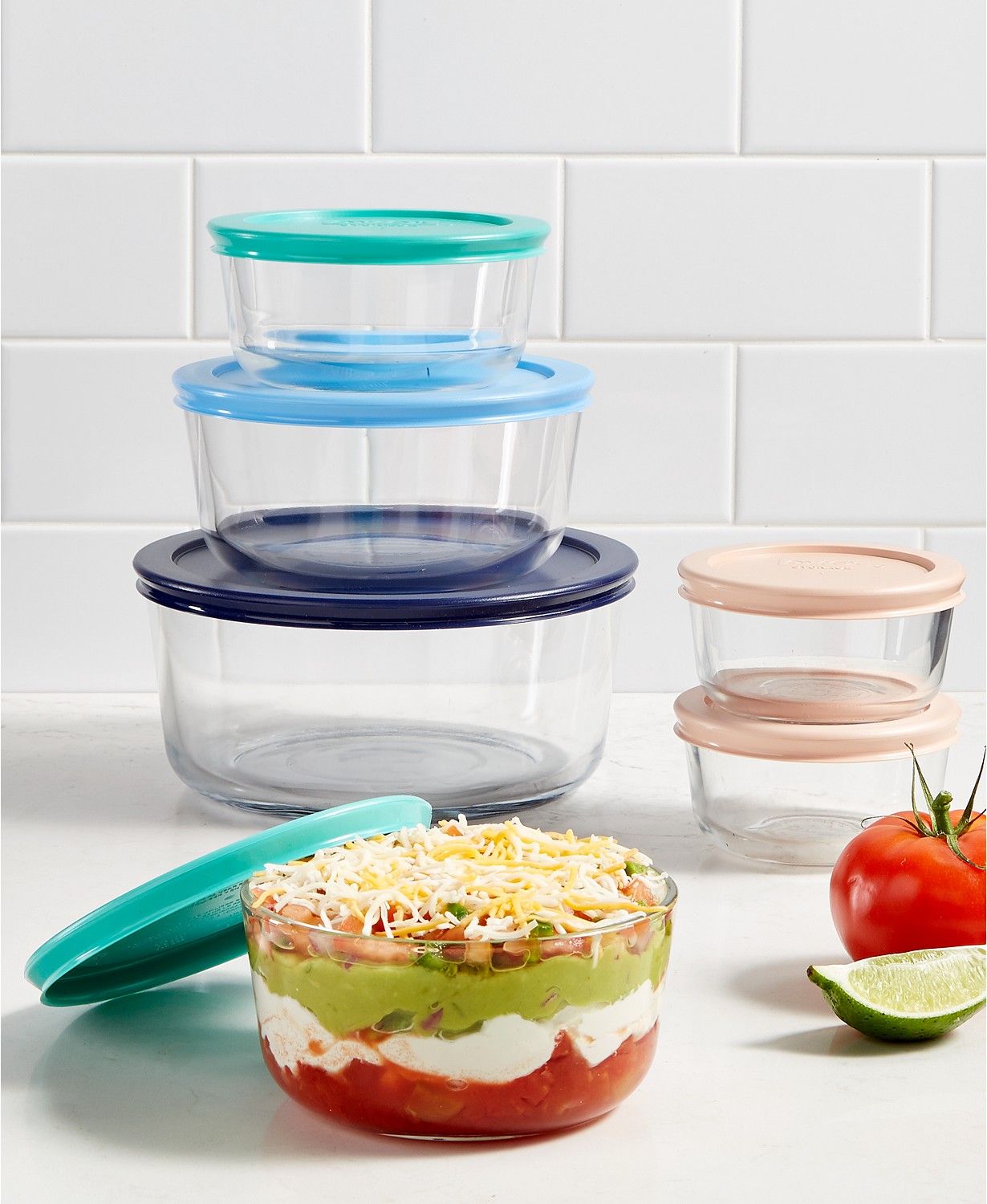 Bộ trữ đồ ăn Pyrex 12-Pc. Storage Set