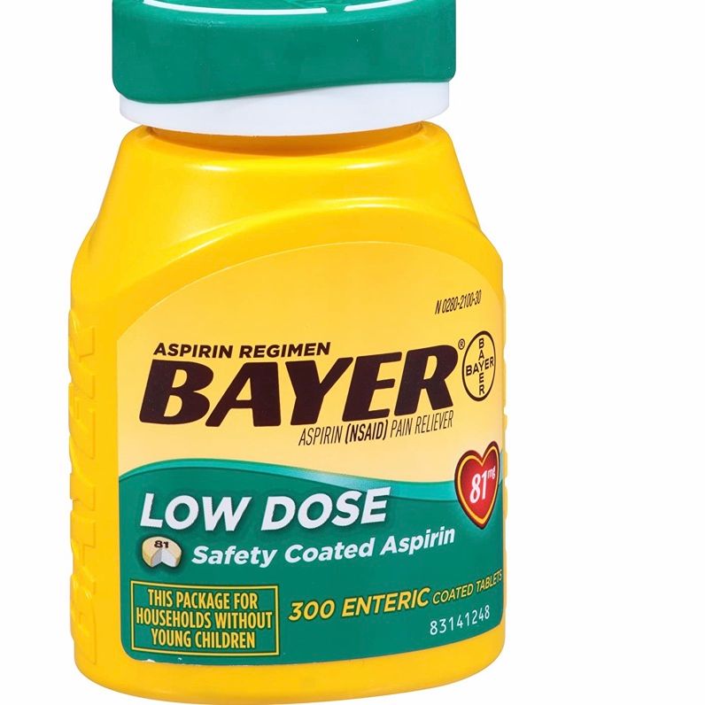 Viên nén giảm đau Aspirin Regimen Bayer Enteric Coated Tablets