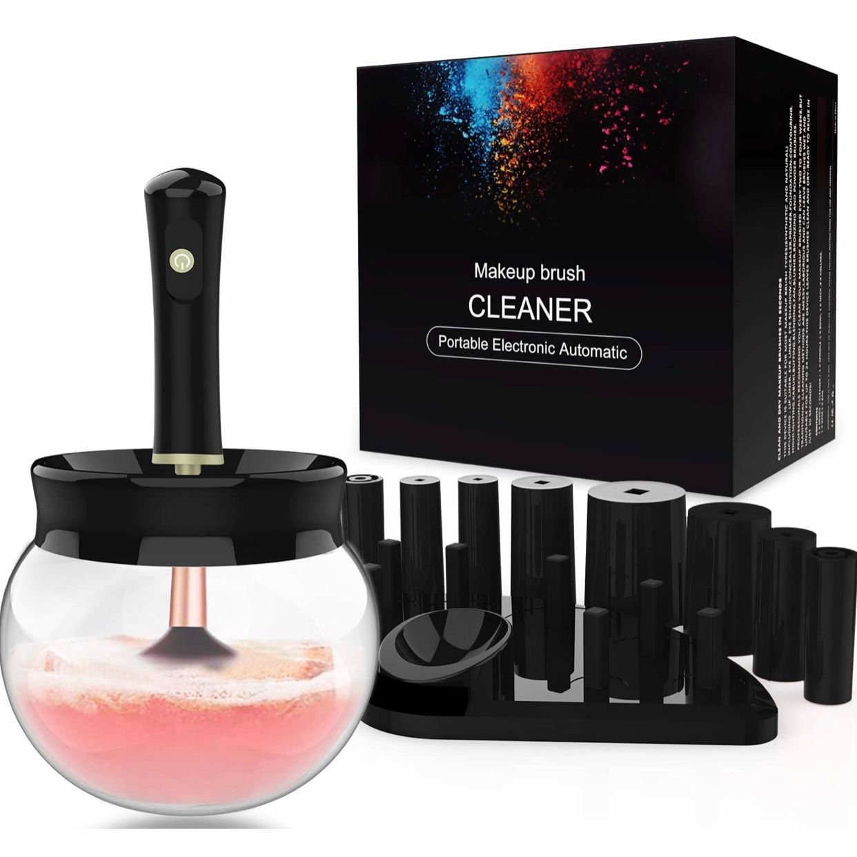 Bộ dụng cụ vệ sinh cọ trang điểm Ricris Premium Makeup Brush