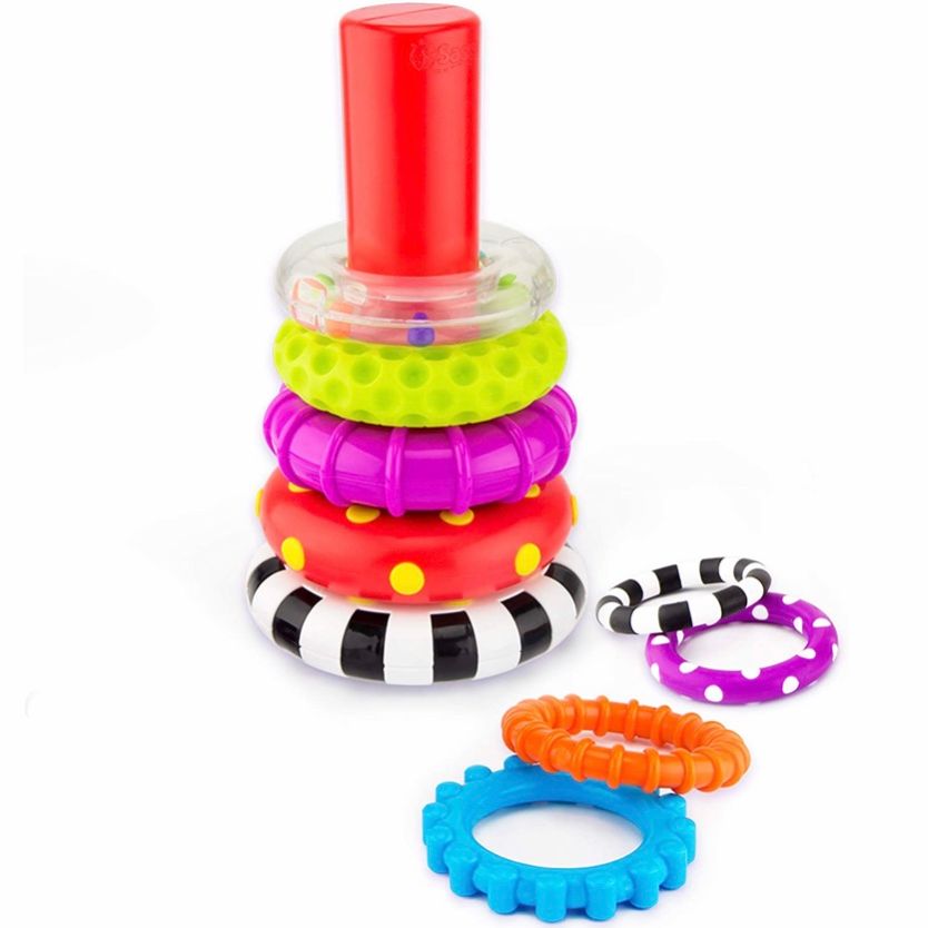 Đồ chơi Sassy Stacks of Circles Stacking Ring