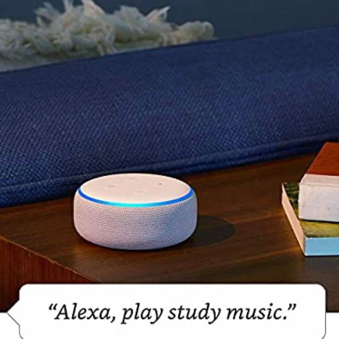 Loa thông minh Smart speaker with Alexa Heather Gray