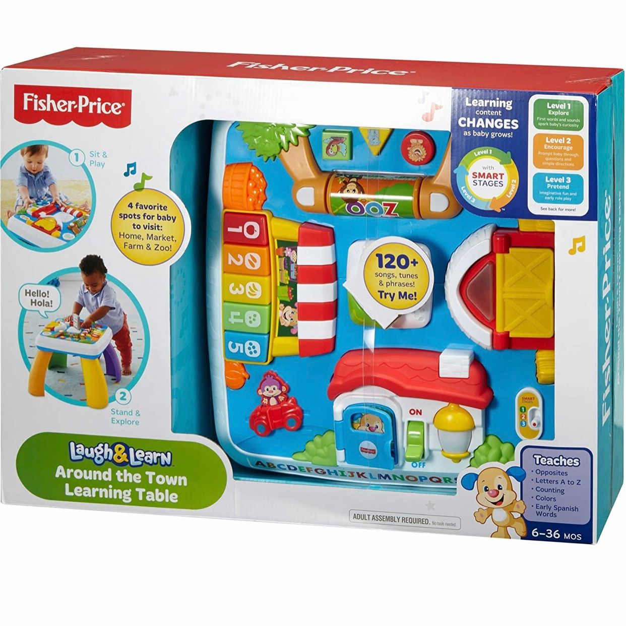 Đồ chơi cho bé Fisher-Price Laugh & Learn Around The Town