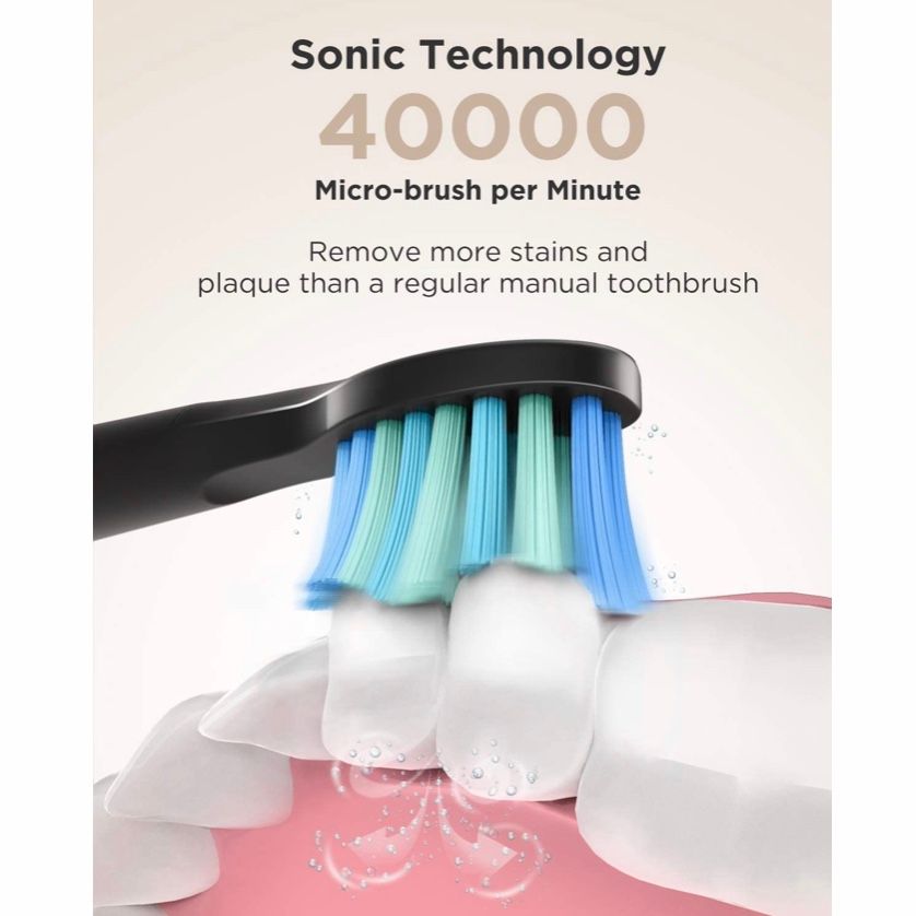 Máy đánh răng Fairywill Sonic Electric Toothbrush for Adults and Kids