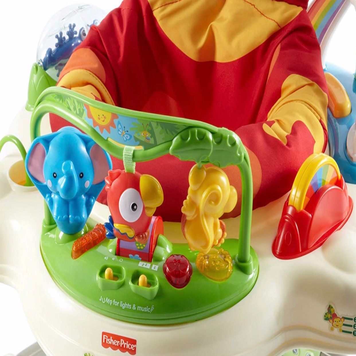 Ghế tập đứng cho bé Fisher-Price Rainforest Jumperoo