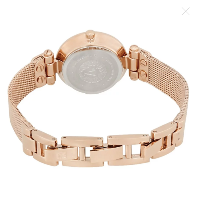 Đồng hồ nữ Anne Klein Rose Dial Swarovski Crystals