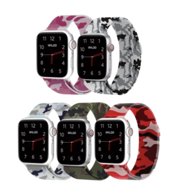 Dây Apple Watch dòng Camo Magnetic Mesh Band